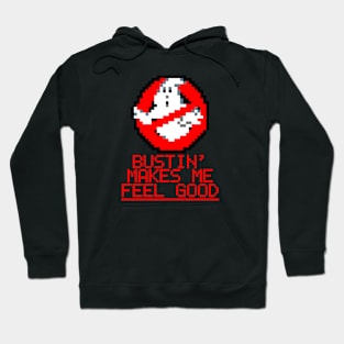 Bustin Ghost Red Hoodie